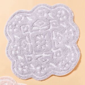 Anthropologie MOSAIC TILE BATH MAT NWT Mint